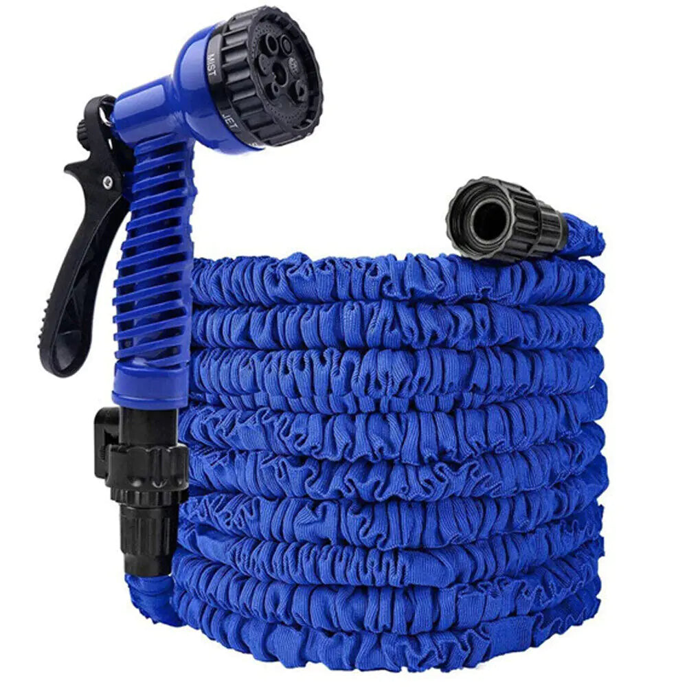 Expandable Garden Water Hose 25-100FT with Spray Nozzle