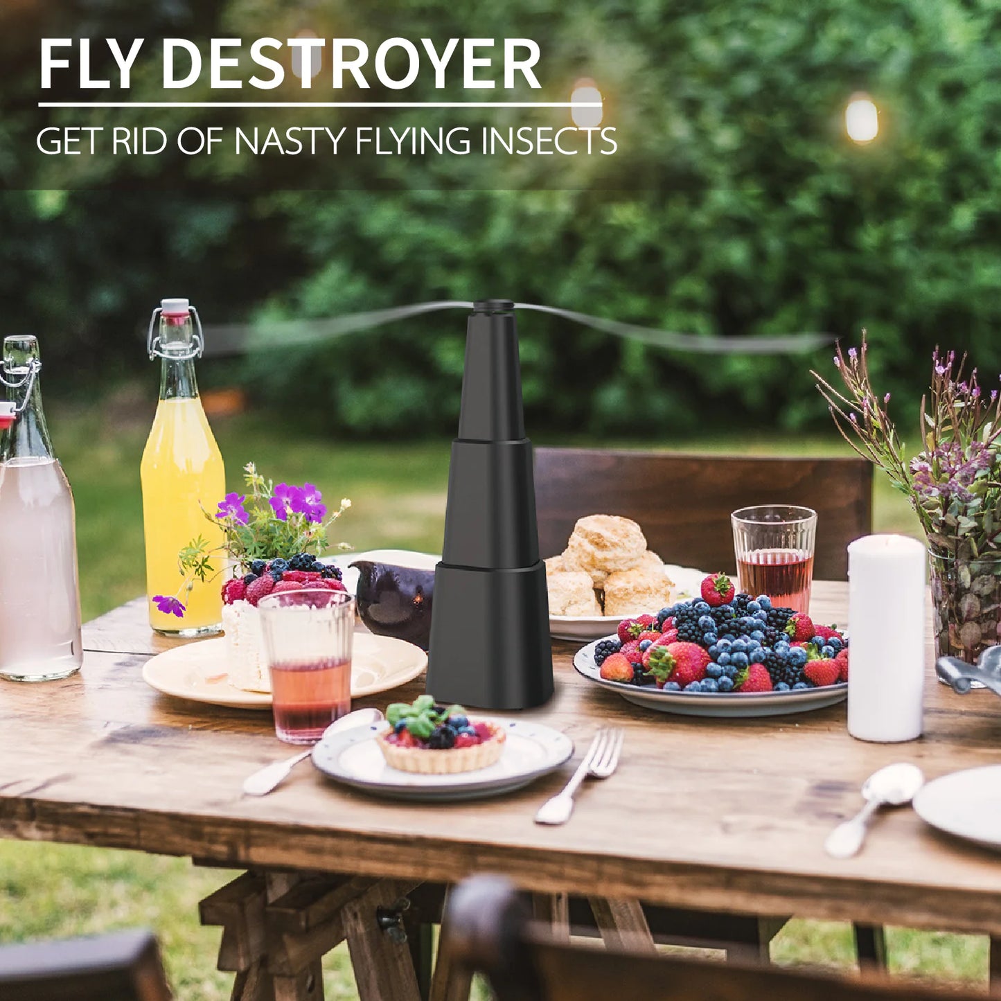 Table Fly Repellent Fans