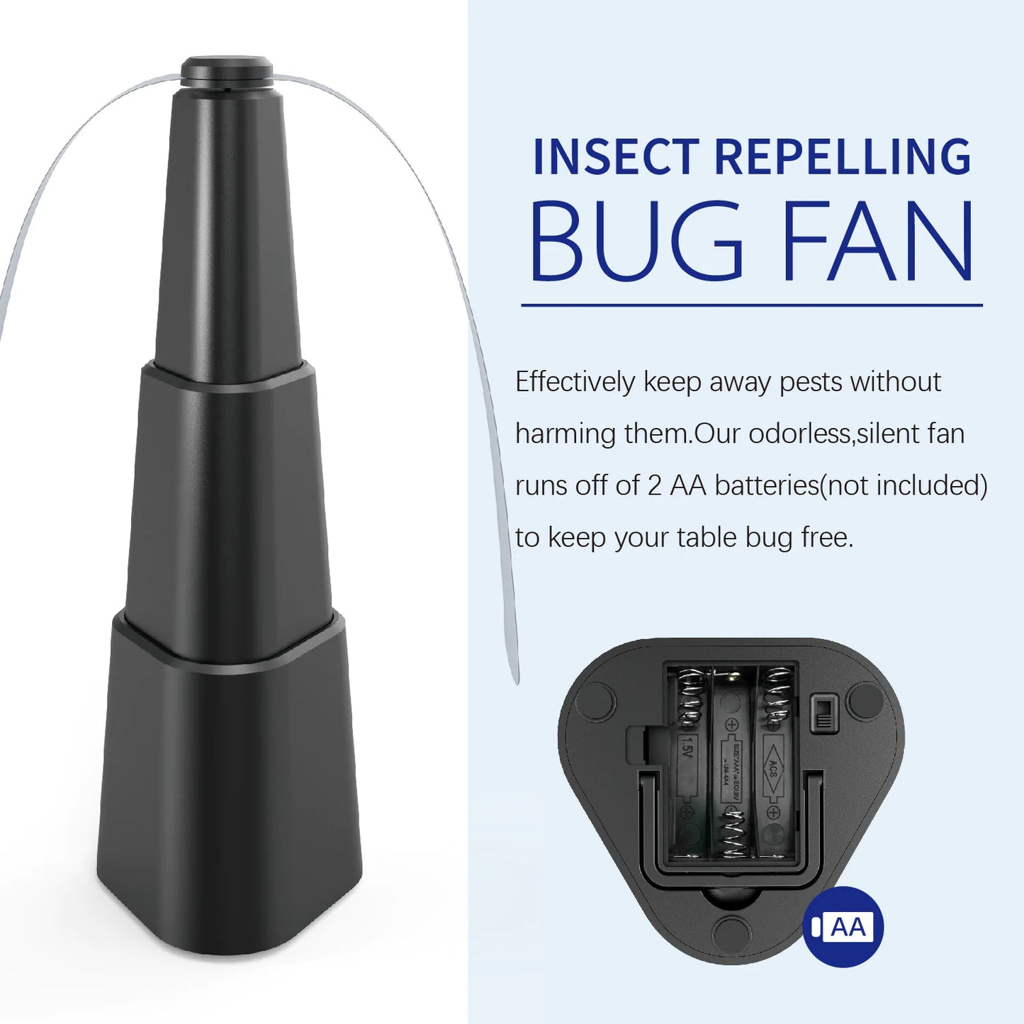 Table Fly Repellent Fans