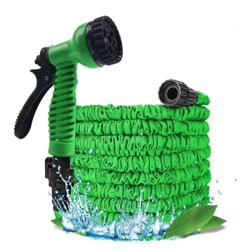 Expandable Garden Water Hose 25-100FT with Spray Nozzle