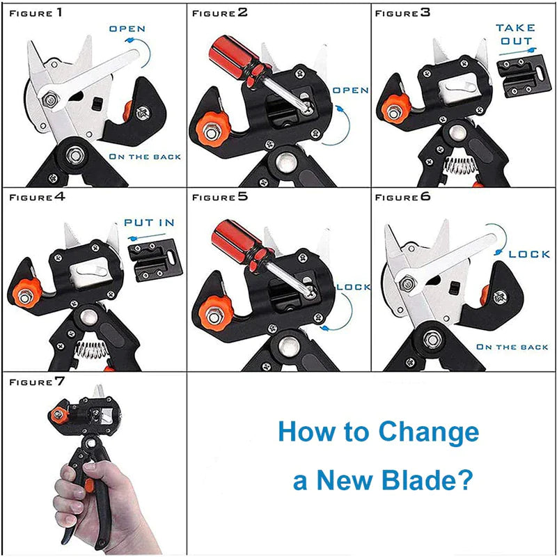 5-in-1 Garden Grafting & Pruning Tool Kit